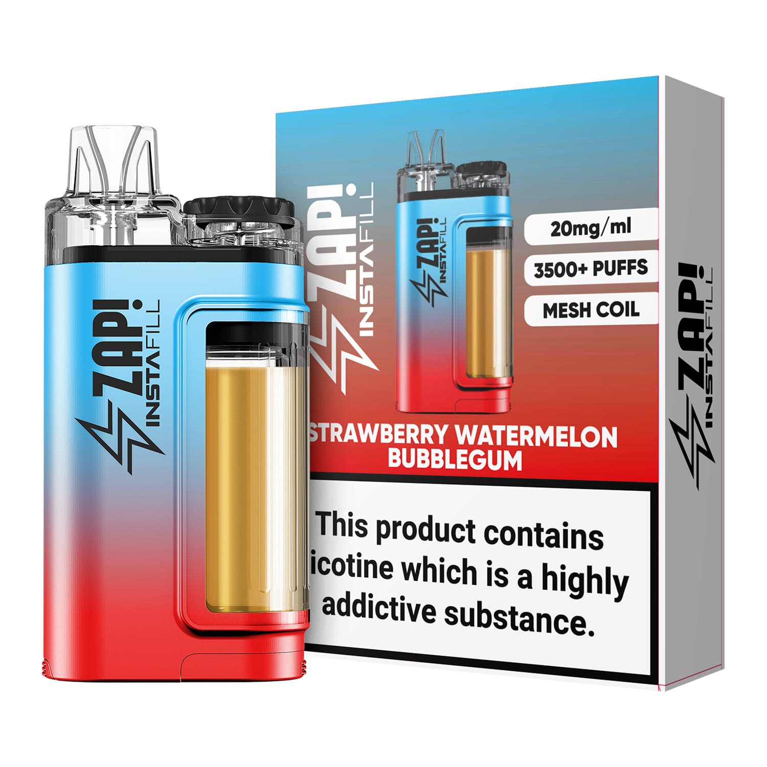buy Zap Instafill 3500 Puffs Pod Vape Kit at Wolfvapes.co.uk