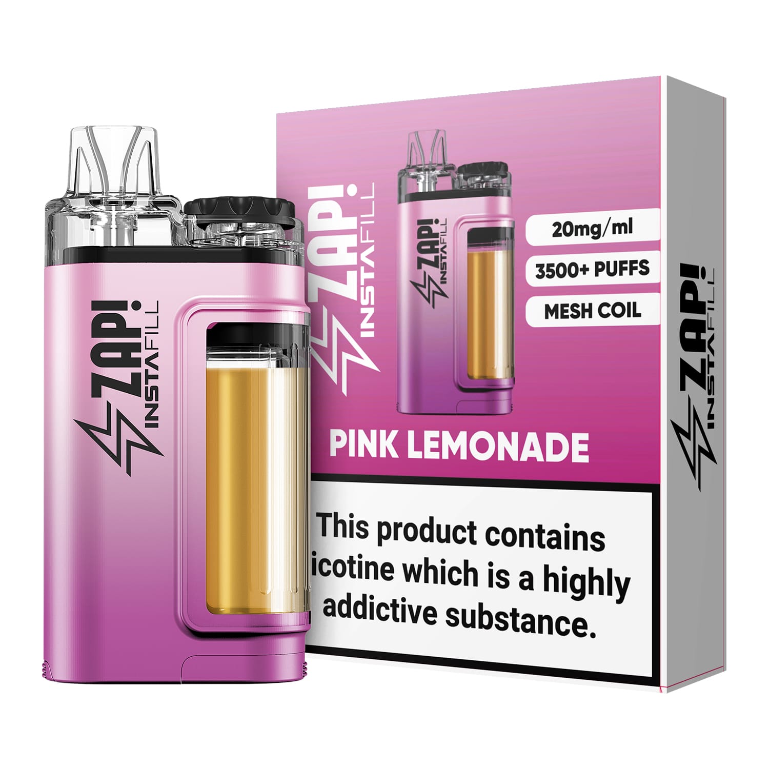 buy Zap Instafill 3500 Puffs Pod Vape Kit at Wolfvapes.co.uk