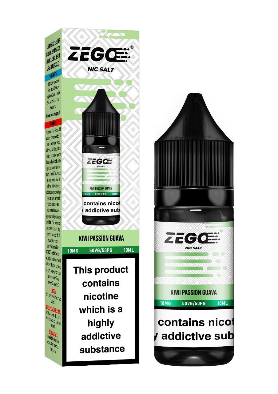 buy Zego Nic Salt 10ml E - Liquid - Box of 10 at Wolfvapes.co.uk
