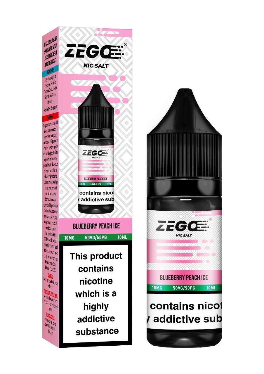 buy Zego Nic Salt 10ml E - Liquid - Box of 10 at Wolfvapes.co.uk