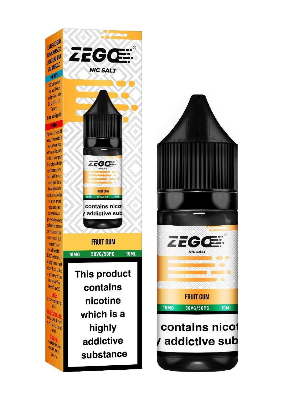 buy Zego Nic Salt 10ml E - Liquid - Box of 10 at Wolfvapes.co.uk