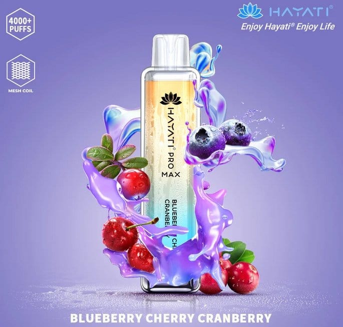 buy Zero(0%) Nicotine Hayati Crystal Pro Max 4000 Disposable Vape at Wolfvapes.co.uk