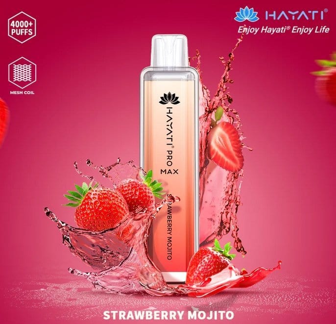 buy Zero(0%) Nicotine Hayati Crystal Pro Max 4000 Disposable Vape at Wolfvapes.co.uk