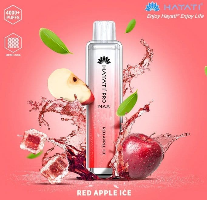 buy Zero(0%) Nicotine Hayati Crystal Pro Max 4000 Disposable Vape at Wolfvapes.co.uk
