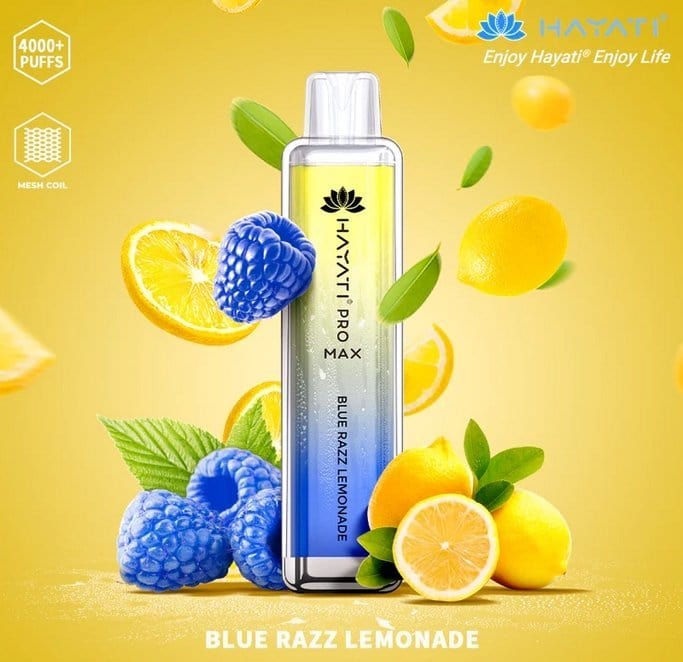 buy Zero(0%) Nicotine Hayati Crystal Pro Max 4000 Disposable Vape at Wolfvapes.co.uk