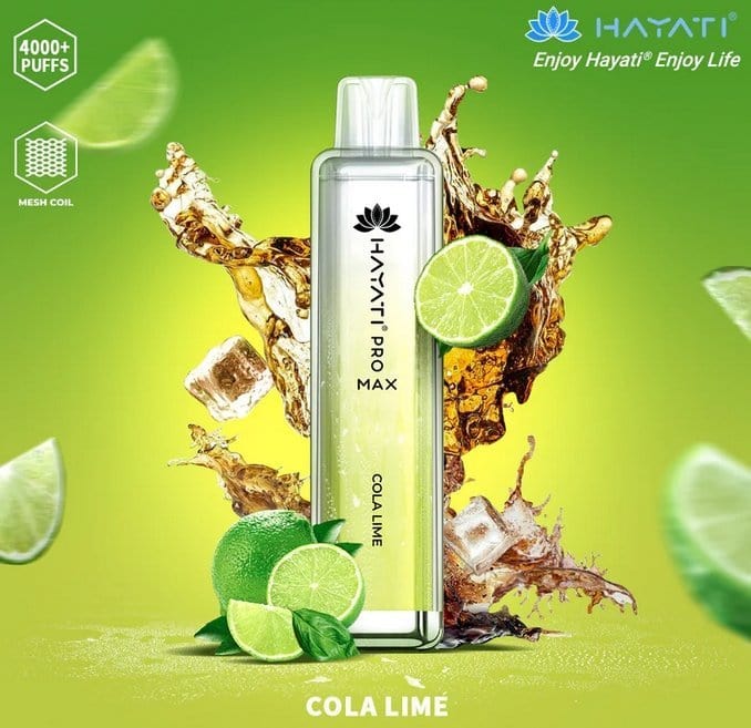 buy Zero(0%) Nicotine Hayati Crystal Pro Max 4000 Disposable Vape at Wolfvapes.co.uk