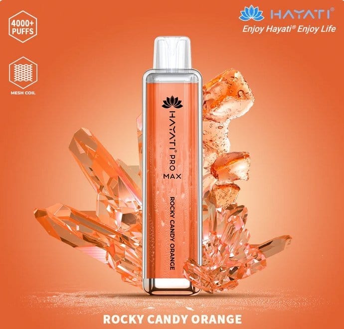 buy Zero(0%) Nicotine Hayati Crystal Pro Max 4000 Disposable Vape at Wolfvapes.co.uk