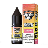 Chubby Salt E-liquids Nic Salts-10ml- Box of 10 - Wolfvapes.co.uk-Strawberry Banana Ice