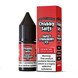Chubby Salt E-liquids Nic Salts-10ml- Box of 10 - Wolfvapes.co.uk-Sweet Strawberry Ice