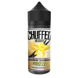 Chuffed E-LIQUIDS Deluxe Vanilla Custard Chuffed Dessert 100ML Shortfill