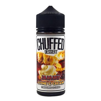 Chuffed E-LIQUIDS Jammy Scone & Cream Chuffed Dessert 100ML Shortfill