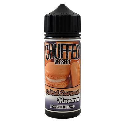 Chuffed E-LIQUIDS Salted Caramel Macaron Chuffed Dessert 100ML Shortfill