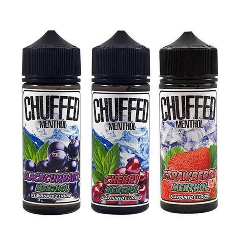 Chuffed Menthol 100ML Shortfill - Wolfvapes.co.uk-Strawberry Menthol