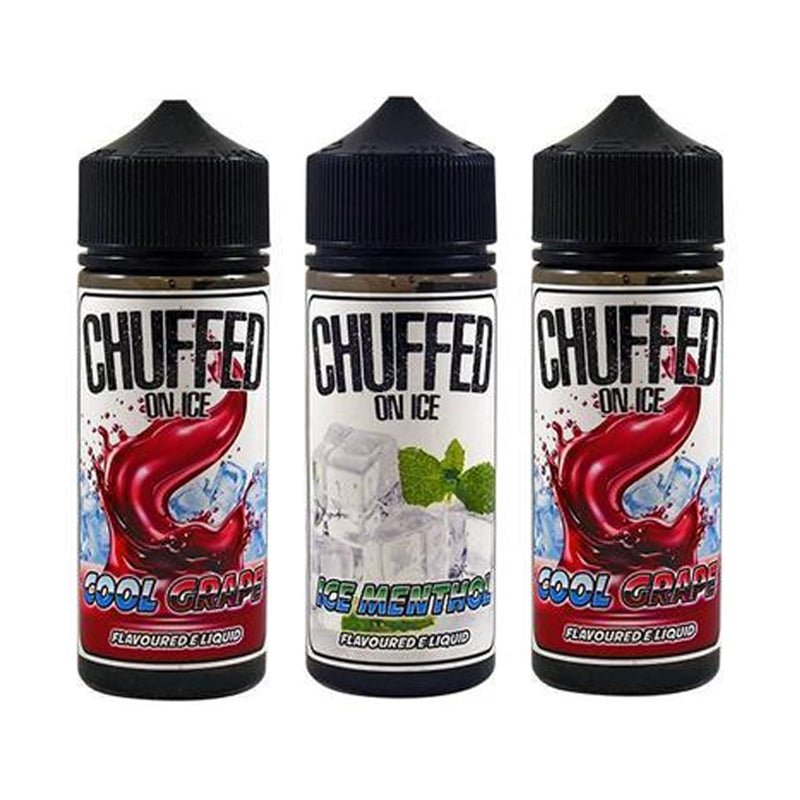 Chuffed On Ice 100ML Shortfill - Wolfvapes.co.uk-Ice Menthol