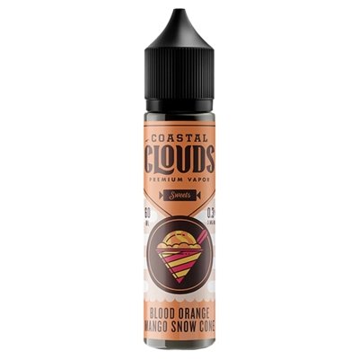 Coastal Clouds 50ml Shortfill - Wolfvapes.co.uk-Blood Orange Mango Snow Cone