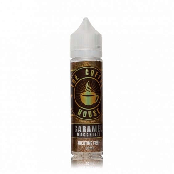 Coffee House 50ml Shortfill - Wolfvapes.co.uk-Caramel Macchiato