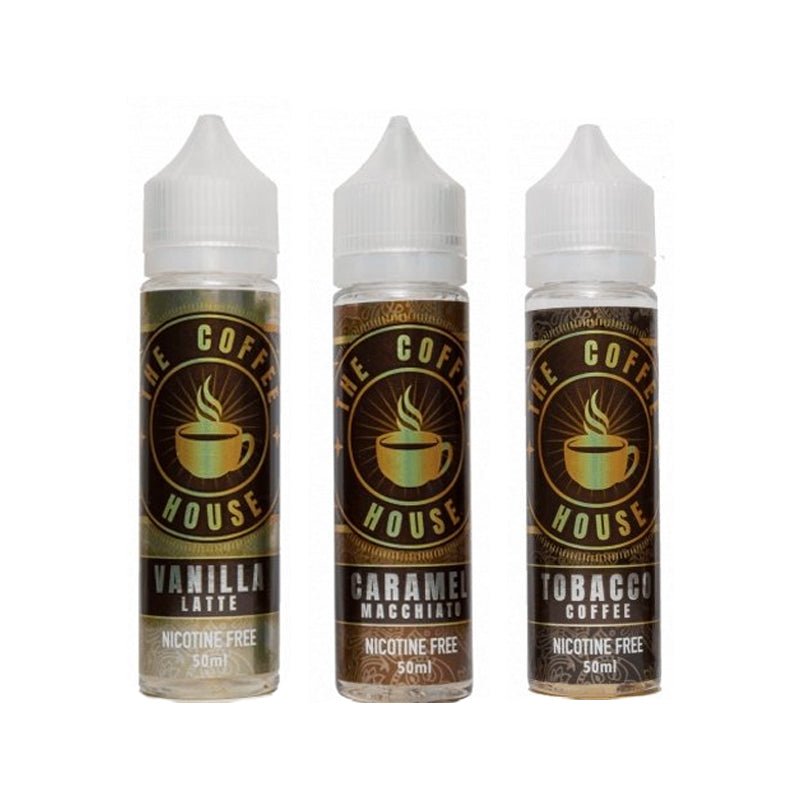 Coffee House 50ml Shortfill - Wolfvapes.co.uk-Vanilla Latte