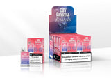 COV Crystal Jewels 600 Puff Disposable Vape Pod-Pack of 10 - Wolfvapes.co.uk-Blueberry Cranberry Cherry