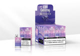 COV Crystal Jewels 600 Puff Disposable Vape Pod-Pack of 10 - Wolfvapes.co.uk-Lemon Peach Passion Fruit