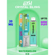 Crystal Bling 6000 Disposable Vape Puff Pod Device - Wolfvapes.co.uk-Watermelon Ice