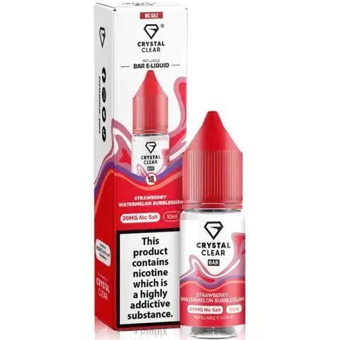 Crystal Clear 10ml Nic Salts - Wolfvapes.co.uk-Apple Peach