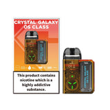 Crystal Galaxy Os Class Pod System Kit - Wolfvapes.co.uk-Orange Clear