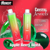 Crystal Jewels 4500 Disposable Vape Pod Puff Bar Device - Wolfvapes.co.uk-Apple Berry Blast