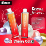 Crystal Jewels 4500 Disposable Vape Pod Puff Bar Device - Wolfvapes.co.uk-Cherry Cola