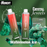 Crystal Jewels 4500 Disposable Vape Pod Puff Bar Device - Wolfvapes.co.uk-Watermelon Ice