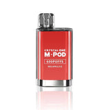 Crystal M Pod 600 Disposable Vape Pod Puff Bar Device - Wolfvapes.co.uk-Red Apple Ice *New*