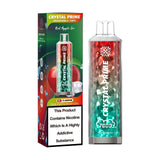 Crystal Prime 3D Effects 7000 Disposable Vape Pod Puff Device Kit - Wolfvapes.co.uk-Red Apple Ice