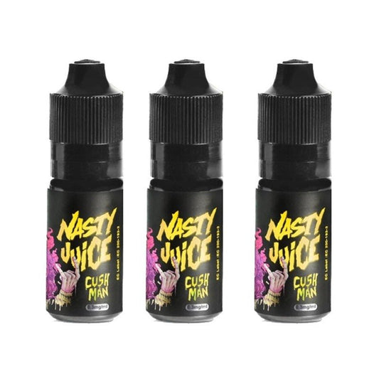 Cush Man E-Liquid by Nasty Juice | Yummy Series | Wolfvapes - Wolfvapes.co.uk-3MG X 3 PACK