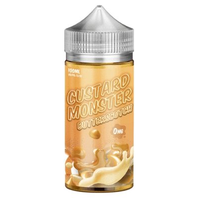 Custard Monster 100ml Shortfill - Wolfvapes.co.uk-Butterscotch