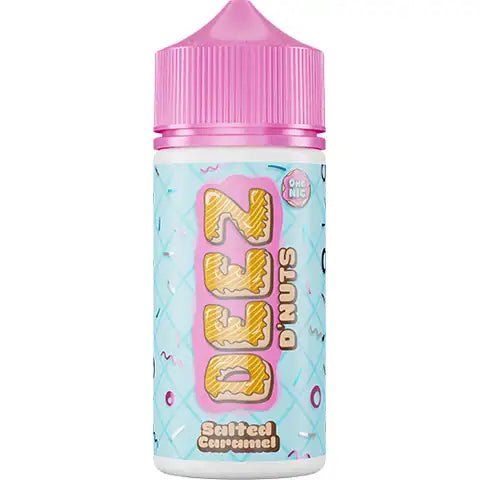 Deez D'Nuts - 100ml - Shortfill - Wolfvapes.co.uk-Salted Caramel