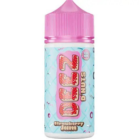 Deez D'Nuts - 100ml - Shortfill - Wolfvapes.co.uk-Strawberry Jam