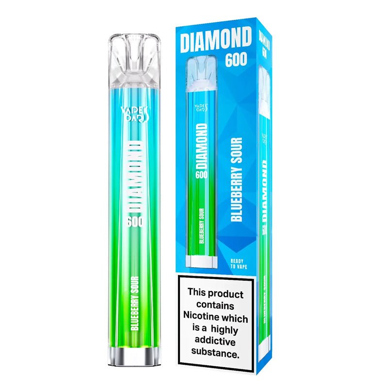 Diamond 600 Disposable Pod - 20mg - Wolfvapes.co.uk-Blueberry Sour