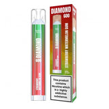 Diamond 600 Disposable Pod - 20mg - Wolfvapes.co.uk-Strawberry Watermelon Gum