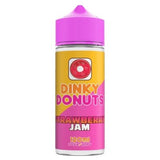 Dinky Donuts 100ml Shortfill - Wolfvapes.co.uk-Strawberry Jam
