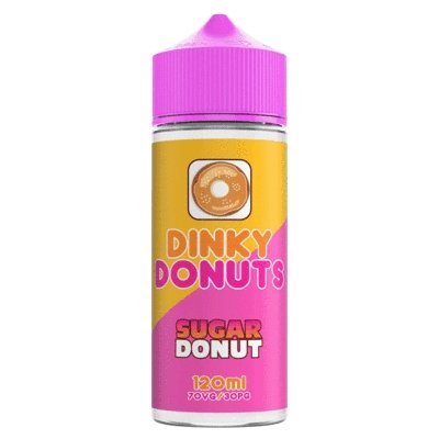 Dinky Donuts 100ml Shortfill - Wolfvapes.co.uk-Sugar Donut