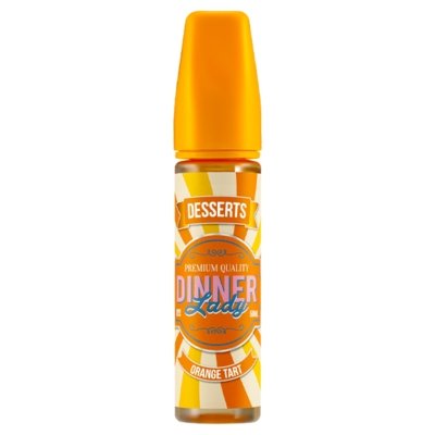 Dinner Lady Desserts 50ml Shortfill - Wolfvapes.co.uk-Orange Tart