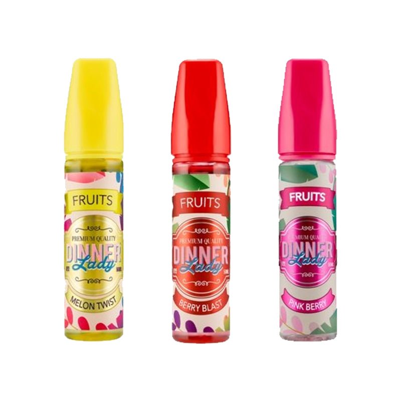 Dinner Lady Fruits 50ml Shortfill - Wolfvapes.co.uk-Berry Blast