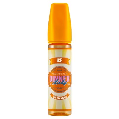 Dinner Lady Ice 50ml Shortfill - Wolfvapes.co.uk-Sun Tan Mango