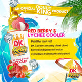 Donut King Cooler 100ML Shortfill - Wolfvapes.co.uk-Red Berry & Lychee Cooler