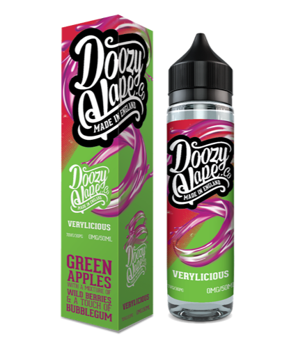 Doozy Vape Co E-LIQUIDS Verylicious Doozy Sweets 50ml Shortfill