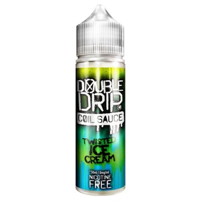 Double Drip 50ml Shortfill - Wolfvapes.co.uk-Twisted Ice Cream