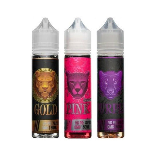 Dr Vapes Panther Series 50ml Shortfill - Wolfvapes.co.uk-Black Creamy Tabacoo