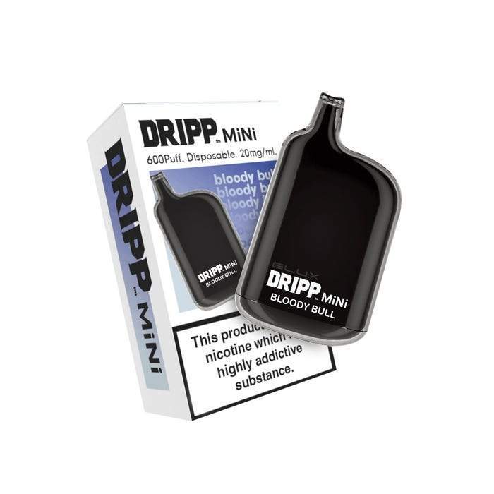 Dripp Mini Disposable Vape Pen Pod Device By Elux - Wolfvapes.co.uk-Bloody Bull