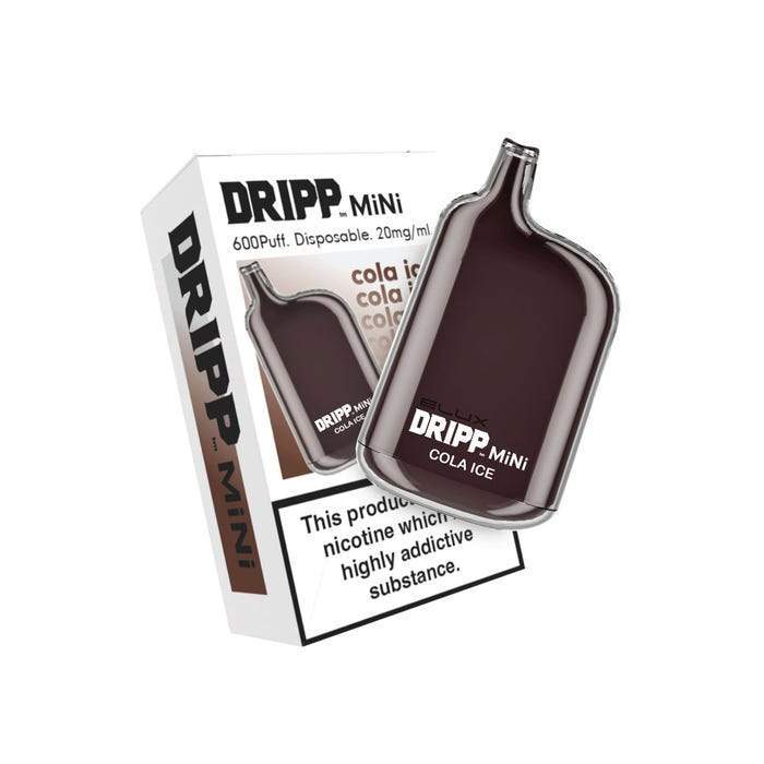 Dripp Mini Disposable Vape Pen Pod Device By Elux - Wolfvapes.co.uk-Cola Ice