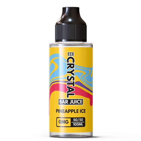 ECS Crystal Bar Juice 100ml E-liquids - Wolfvapes.co.uk-Pineapple Ice