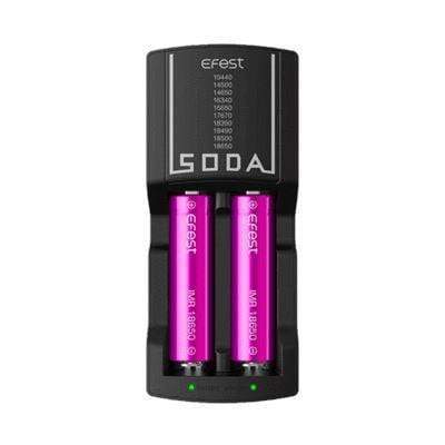 EFEST SODA DUAL BATTERY CHARGER - Wolfvapes.co.uk-